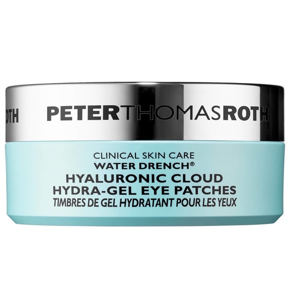 BNIB PETER THOMAS ROTH WATER DRENCH CLOUD HYALURONIC HYDRA-GEL EYE PATCHES